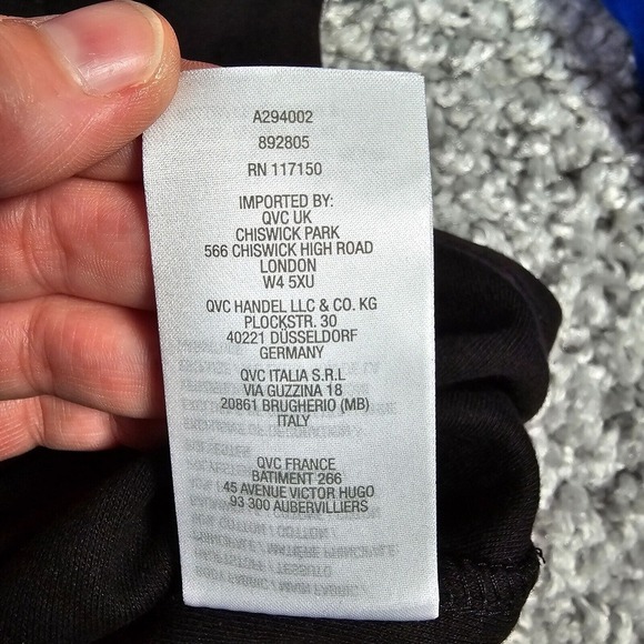 Quacker Factory Shirt Women 3X Blue Halloween Graphic Long Sleeve Trick or Treat - Picture 8 of 13